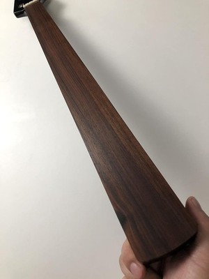 4 String Fretless Maple Electric Bass Guitar Neck 34'' Scale Gloss Finish