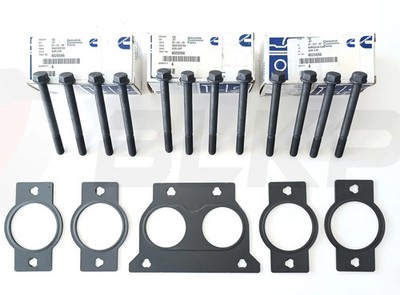 Exhaust Manifold Bolts & Gaskets For Cummins ISX QSX ISX15 15L 3818121 2012-2017