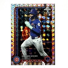 KEVIN ALCANTARA Rookie Geometric Refractor 2025 Topps Chrome #USC25 (RC) - Cubs