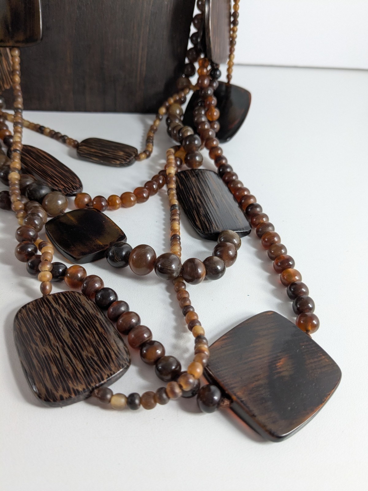 UnSigned Statement Runway Necklace &Bracelet Gerd… - image 5