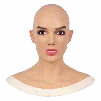 Mascarilla Completa con Pecho Elástica Mujer Mascarilla Flexible para Halloween - Imagen 1 de 4