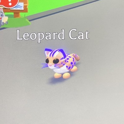 Adopt From Me Mega Leopard Cat