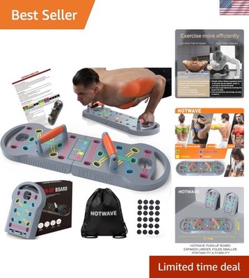 Foldable Push Up Board for Effective Strength Training - Perfect for Home Gyms