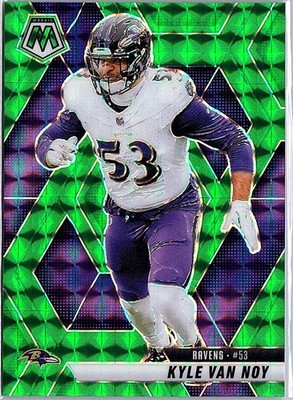2025 Panini Mosaic #13 Kyle Van Noy Mosaic Green