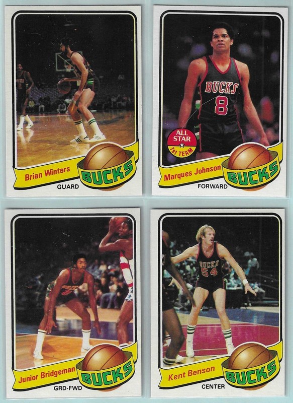 🏀 Milwaukee Bucks 20-Card NBA Team Lot – Vintage 1970s, 1990 SkyBox +