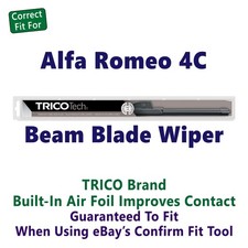 Wiper Blade (Qty 1) Beam fits 2015+ Alfa Romeo 4C -19220
