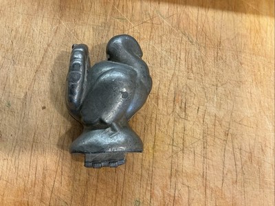 Vintage Chocolate/Ice Cream Mold Turkey Schall S Co Krauss NY #429 Thanksgiving