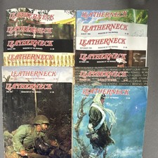 Complete 1984 Leatherneck Set (12 Issues) - USMC Marathon, Aces & Vintage Covers