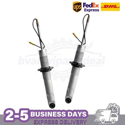 Pair Rear Shock Absorbers Adj. Height 218409 For Maserati Quattroporte 2003-2007