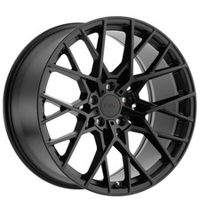 18x8.5 Tsw Wheels Sebring Matte Black Rims 5x112 Et42 4pcs