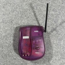 VTG Vtech VT 9111 Cordless Phone 900 MHz Translucent Purple Y2K 90s - Base Only