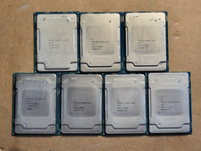 Lot of 7 Intel Xeon Scalable CPU Processors READ UNTESTED AS-IS 73