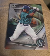 2022 Bowman Platinum #TOP-61 Jonatan Clase Top Prospects Seattle Mariners