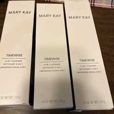 3 Pc Mary Kay Time Wise Age Minimize 3D 4-in-1 Cleanser Combination To Oily Skin