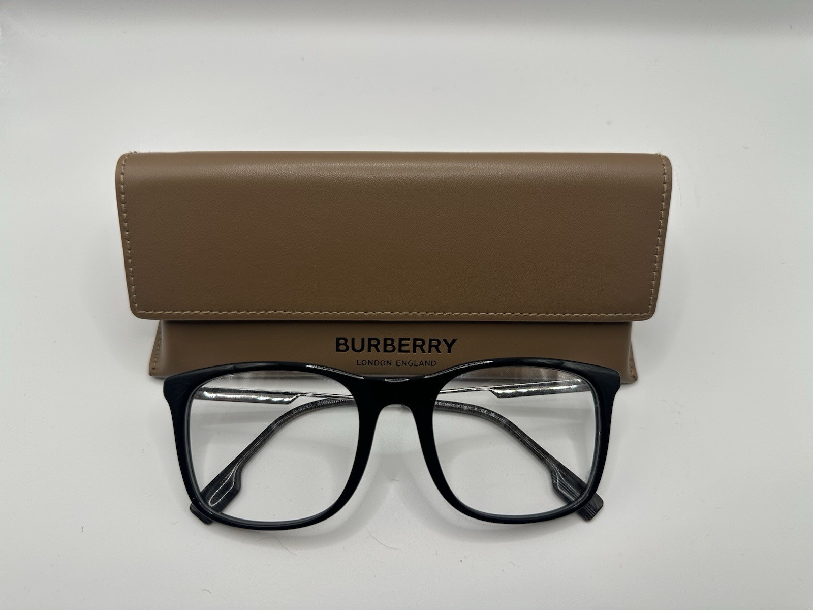 Burberry London England Edison | OBE 2344 | Men’s Eyeglasses Frames | 53-20-145 thumbnail 2