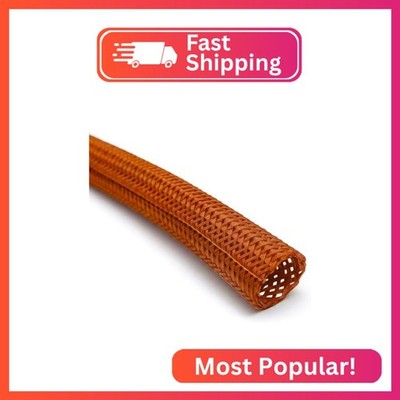 Electriduct 1/2'' Hook Self Closing Wrap Around Sleeve - 25 Feet - Orange