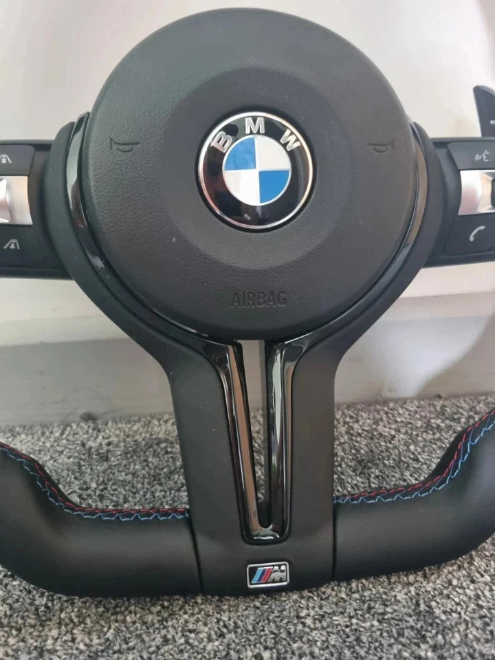 BMW STEERING WHEEL & PADDLE SHIFT AIRBAG M SPORT F30 F31 F20 F22 F36 SERIES - Image 2 of 4