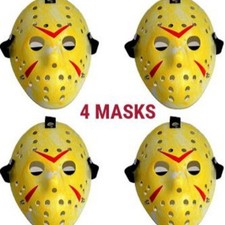 4 Pack Jason Mask Halloween Costume