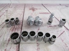 Snap-on Assorted 12 Drive Socket Wrench Bundle