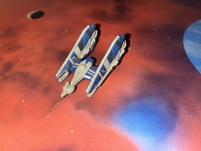 Micro Machines Babylon 5 Narn Heavy Cruiser Action Star Space Ship Wars Rare!