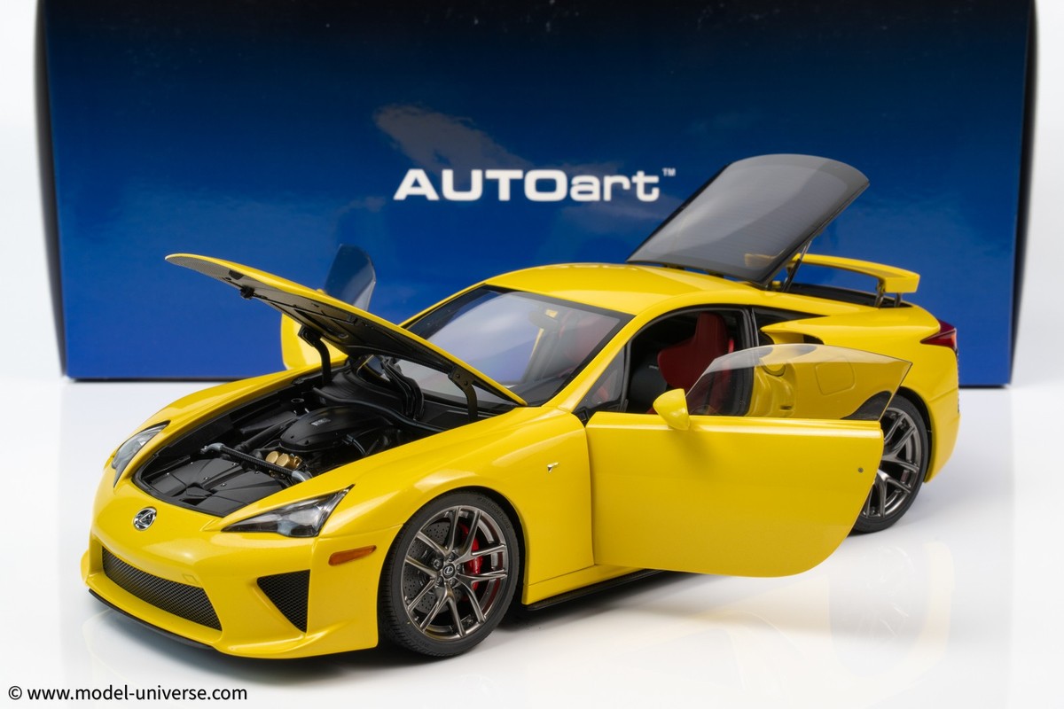 AUTOart - 1:18 Lexus LFA Pearl Yellow - Composite Model | eBay