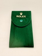 Original ROLEX Reiseetui / Service Etui – Grün – Top Zustand
