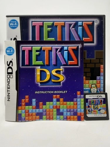 Tetris DS Nintendo DS Complete w/ Manual Tested & Working Authentic
