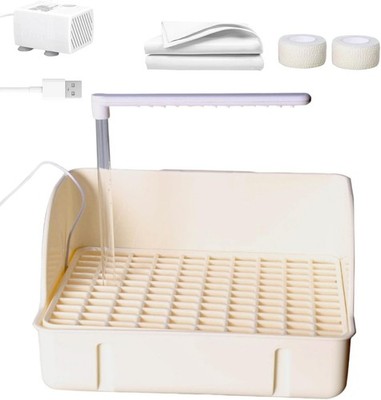 Generico Duschbad für Vögel | Automatische Badewanne für Vögel mit Pumpe | Zub