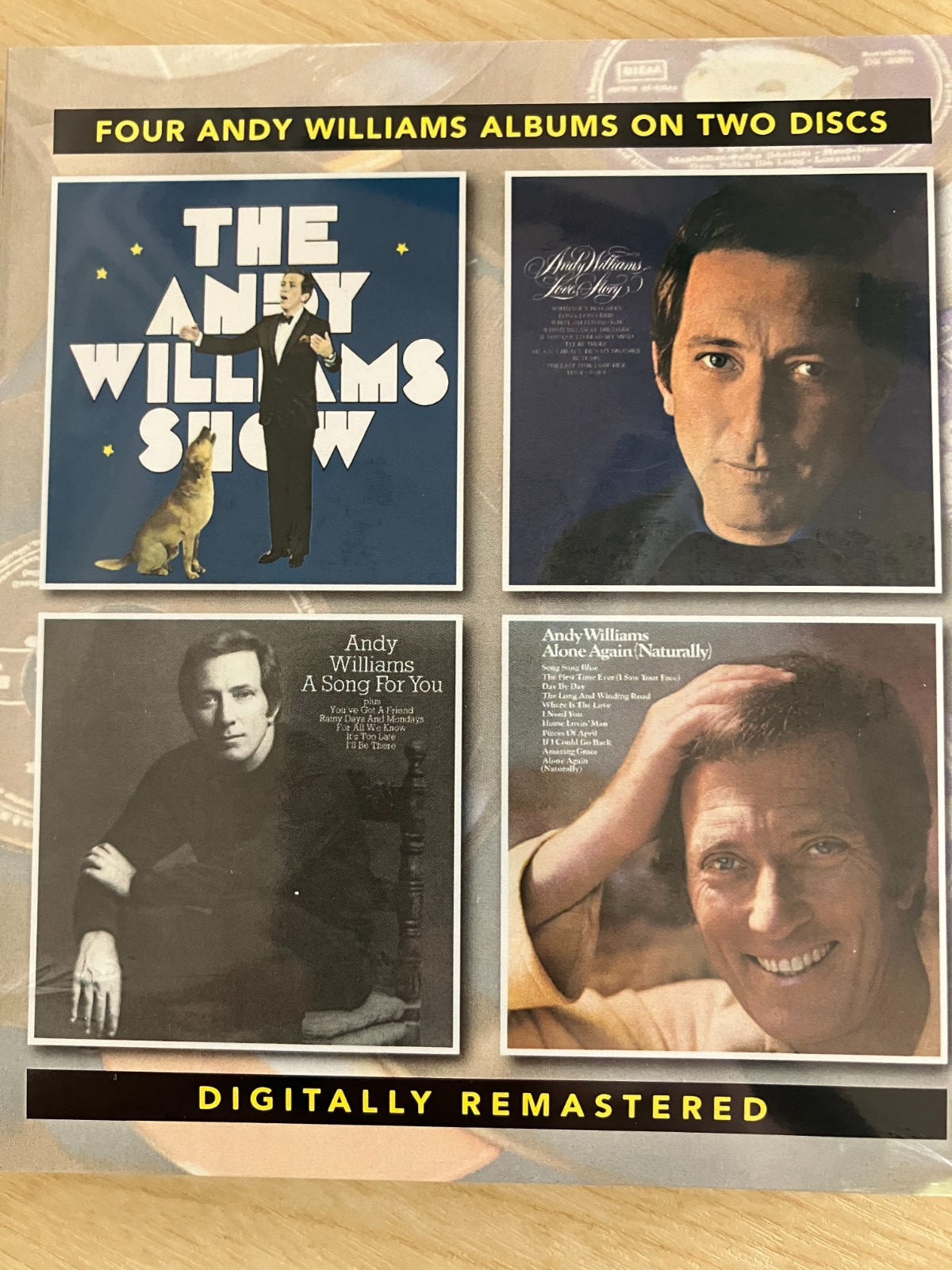 ANDY WILLIAMS.  Andy Williams Show / Love Story /A Song For You / Alone Again