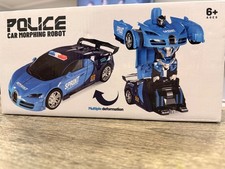 New, Open Box Remote Control Car, Robot Transforming Toys Car for Boys