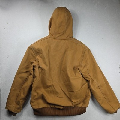Vintage Carhartt Duck Active Jacket Mens M J140 Brown Canvas