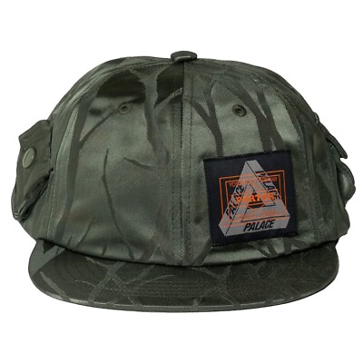 ●パレス×ポーターPALACE x PORTER POCKET CAP オリーブ PALACE SKATEBOARDS PORTER POCKET CAP Olive Tree Pattern
