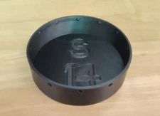 3D Print Soft Rubber Front Lens Cap Protect for SIGMA ART 14mm 1:1.8 DG Lens，