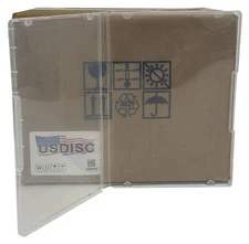 USDISC Storage Stamp Cases Standard, Style 3, 14mm Clear Mount (Clear) Lot