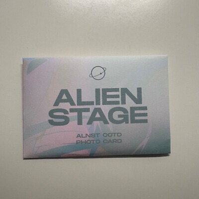 Alien Stage Official ootd Photo Card MIZI Sua Till Ivan Luka Hyuna