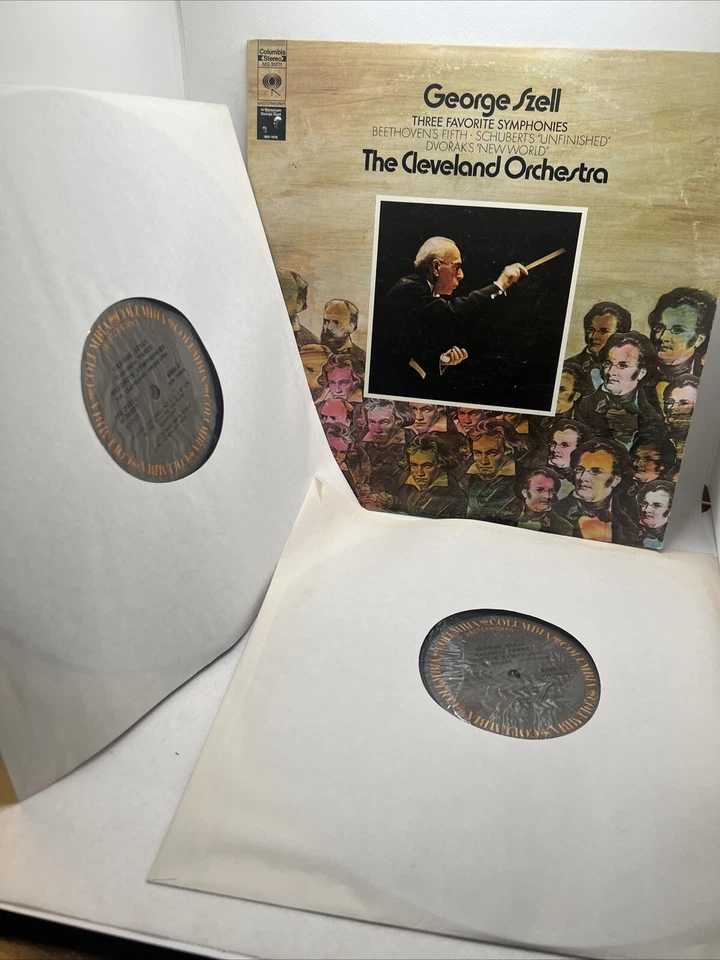 George Szell: Three Favorite Symphonies: Cleveland Orchestra 2x LP  MG 30371  NM Foto 4 de 4
