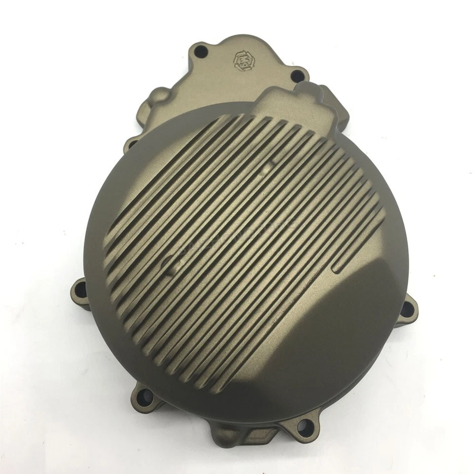 Cubierta de embrague izquierdo motor marrón apta para Kawasaki Ninja ZX6R ZX600 1998-2002 01 99 Foto 4 de 4