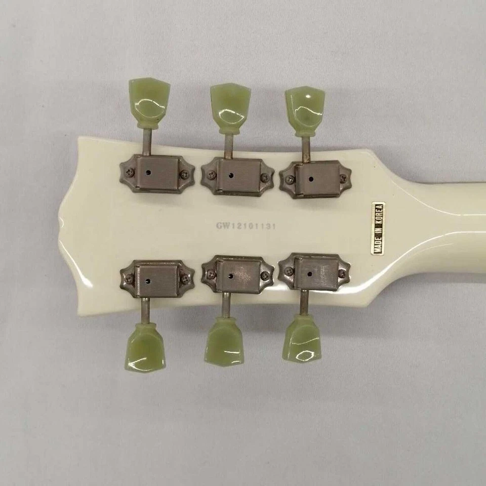 GRASSROOTS G-SG Usado Cuerpo Caoba Cuello Caoba Diapasón Palisandro Blanco Foto 3 de 4