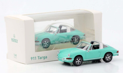 1/43 Porsche 911 Targa Spider 1969 Green Diecast Model Car by