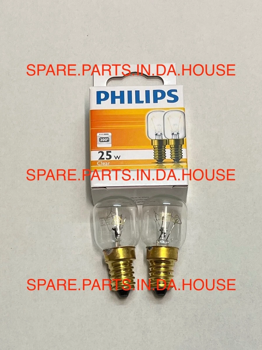 2 x Smeg Oven Lamp Light Bulb Globe SCA705X SCA706X SCA708X