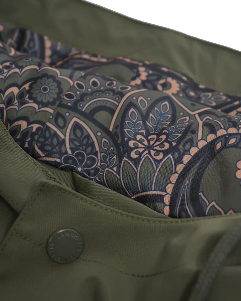 Lambretta Mens Retro Waterproof Fishtail Parka - Image 3 of 4