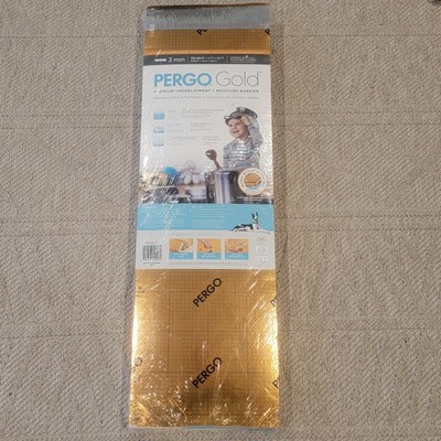 Pergo GOLD 100Sq Ft EZ Install EZ Cut Premium Underlayment + Moisture 25 x 4 Ft