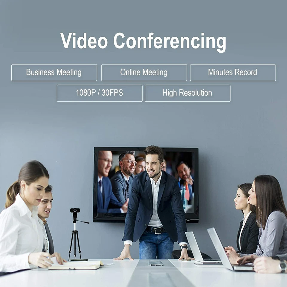 JTD Webcam W/Microphone 1080p USB2.0/3.0 for Computer PC Video Call,Zoom,YouTube - Image 4 of 4