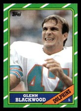 1986 Topps #58 Glenn Blackwood