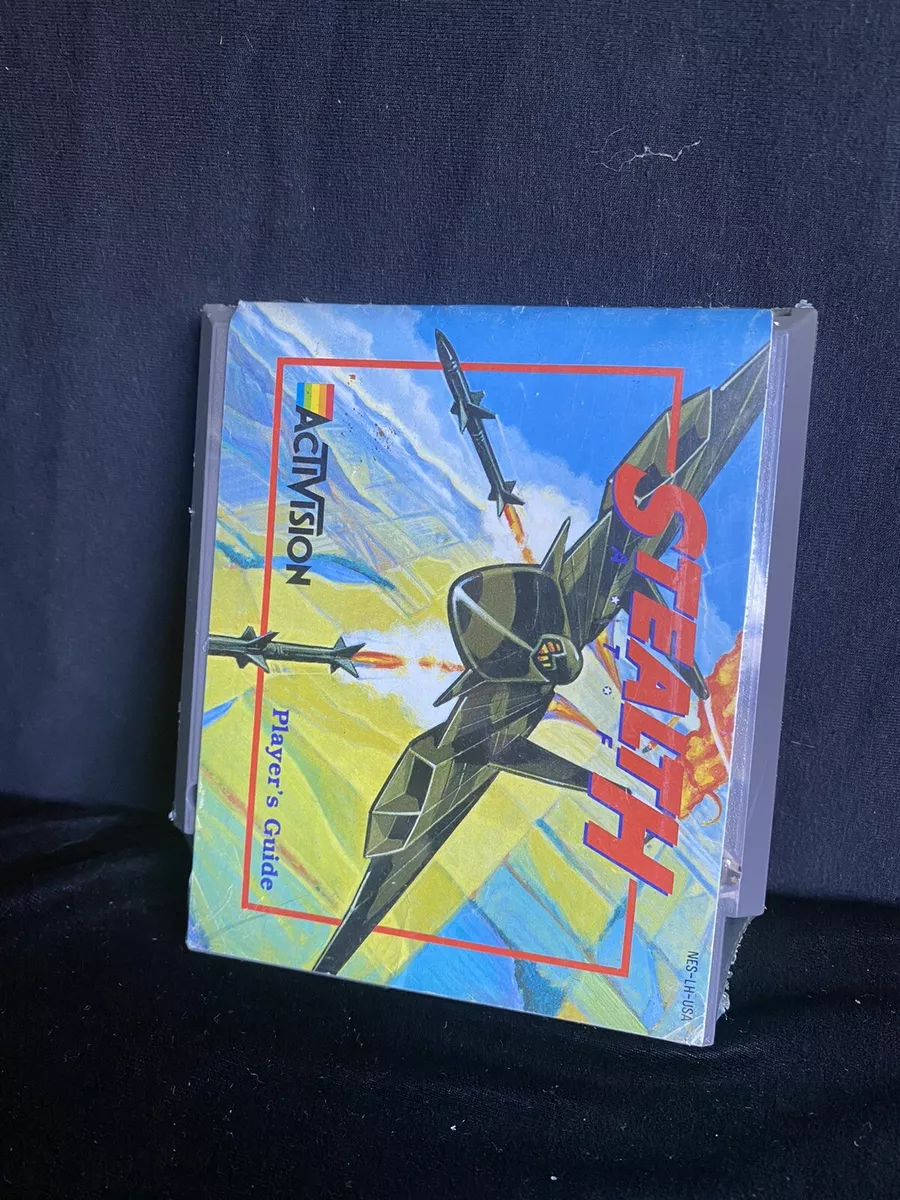 STEALTH ATF 100 ORIGINAL AUTHENTIC W MANUAL NINTENDO NES GAME