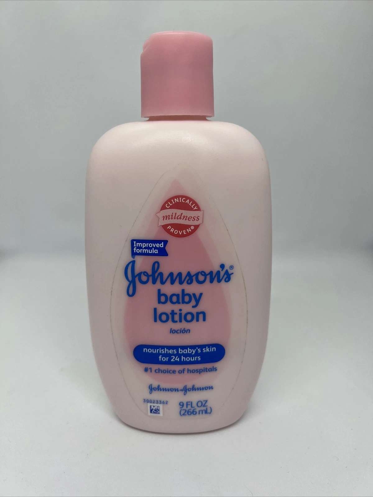 1 New Johnson's Baby Lotion Original Formula Pink Bottle 9 fl oz Mild & Gentle