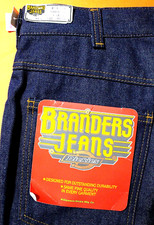 VINTAGE MEN'S DICKIES BRANDERS JEANS, 34 X 32, 100 Cotton, Woolworth, BRAND NEW