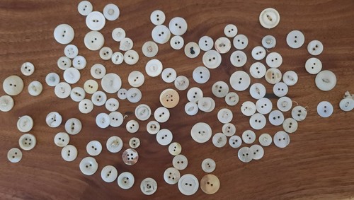 Mother of Pearl Buttons - Genuine - Picture 3 of 5
