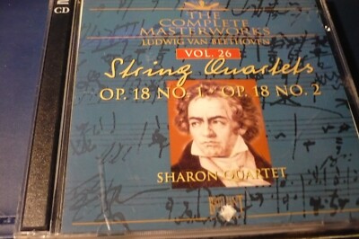 Beethoven-The Complete Masterworks Vol.26 - String Quartets OP.18 No.1 &2-2 CD`s