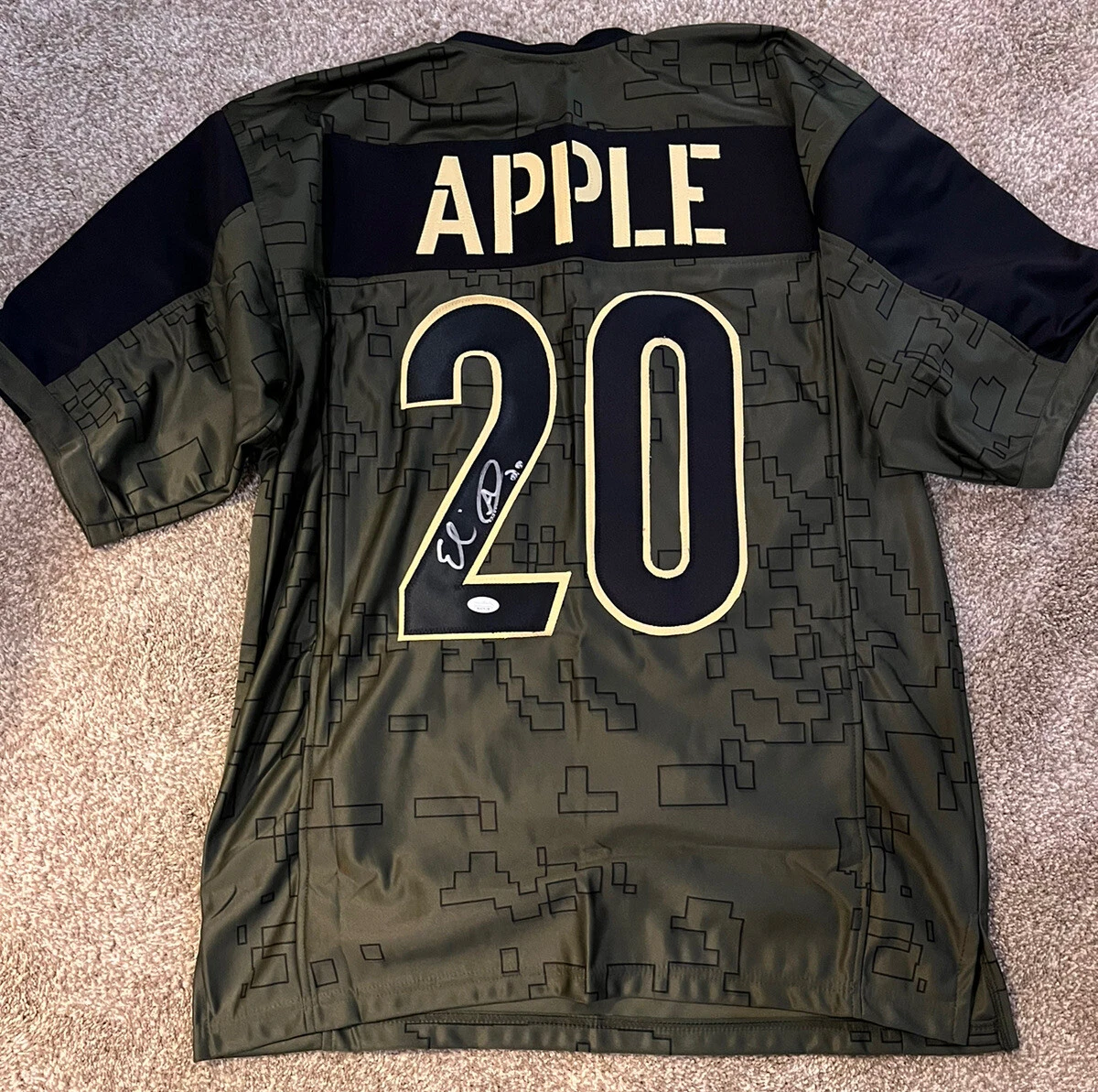 Eli Apple Signed Bengals Dolphins Military Camo Jersey JSA COA BRAND NEW
